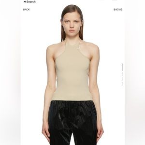 Halter tan top